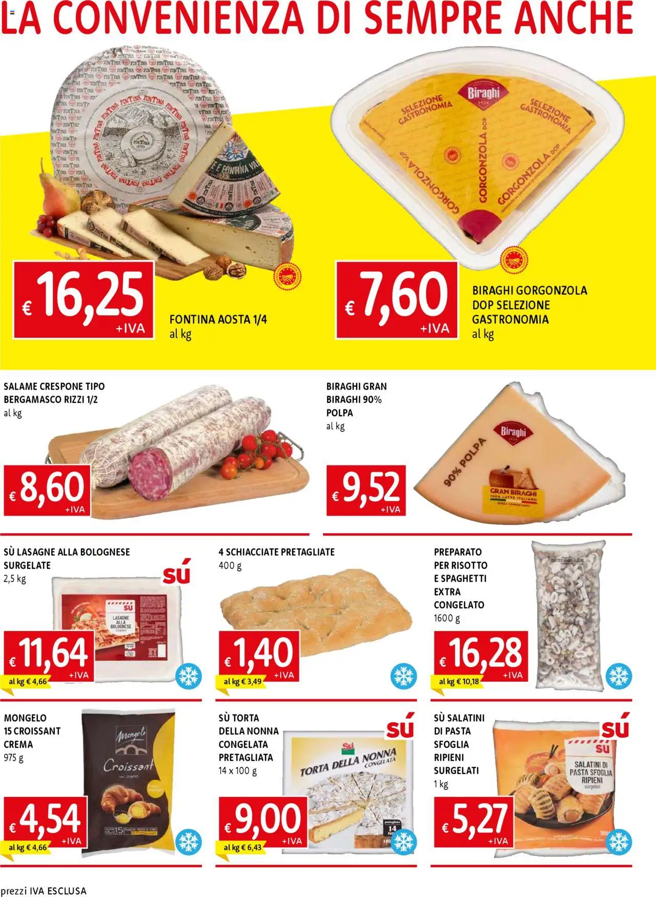 Volantino Famila del 20.10.2025 | Pagina: 2 | Prodotti: Crema, Salatini, Pasta sfoglia, Gorgonzola