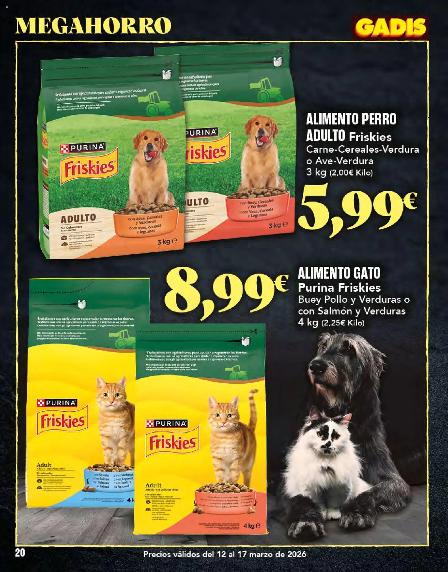 Gadis folleto │ válido desde el 12.03.2026 | Página: 20 | Productos: Cereales