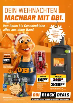 OBI -Dein Weihnachten Machbar Mit Obi ab 14.11.2025 gültig