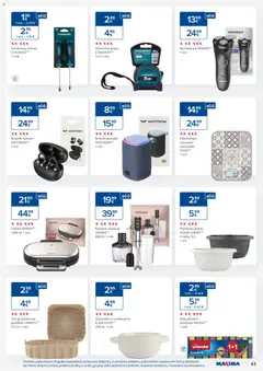 MAXIMA leidinys galioja nuo 17.02.2026 | Puslapis: 43 | Prekių: Dubuo, Ausinės, Kolonėlė, Virtuvinės svarstyklės