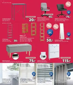 Prospekt JYSK ab 30.12.2025 gültig | Seite: 6 | Produkte: Sitzbank, Regal, Spiegel, Vorhang