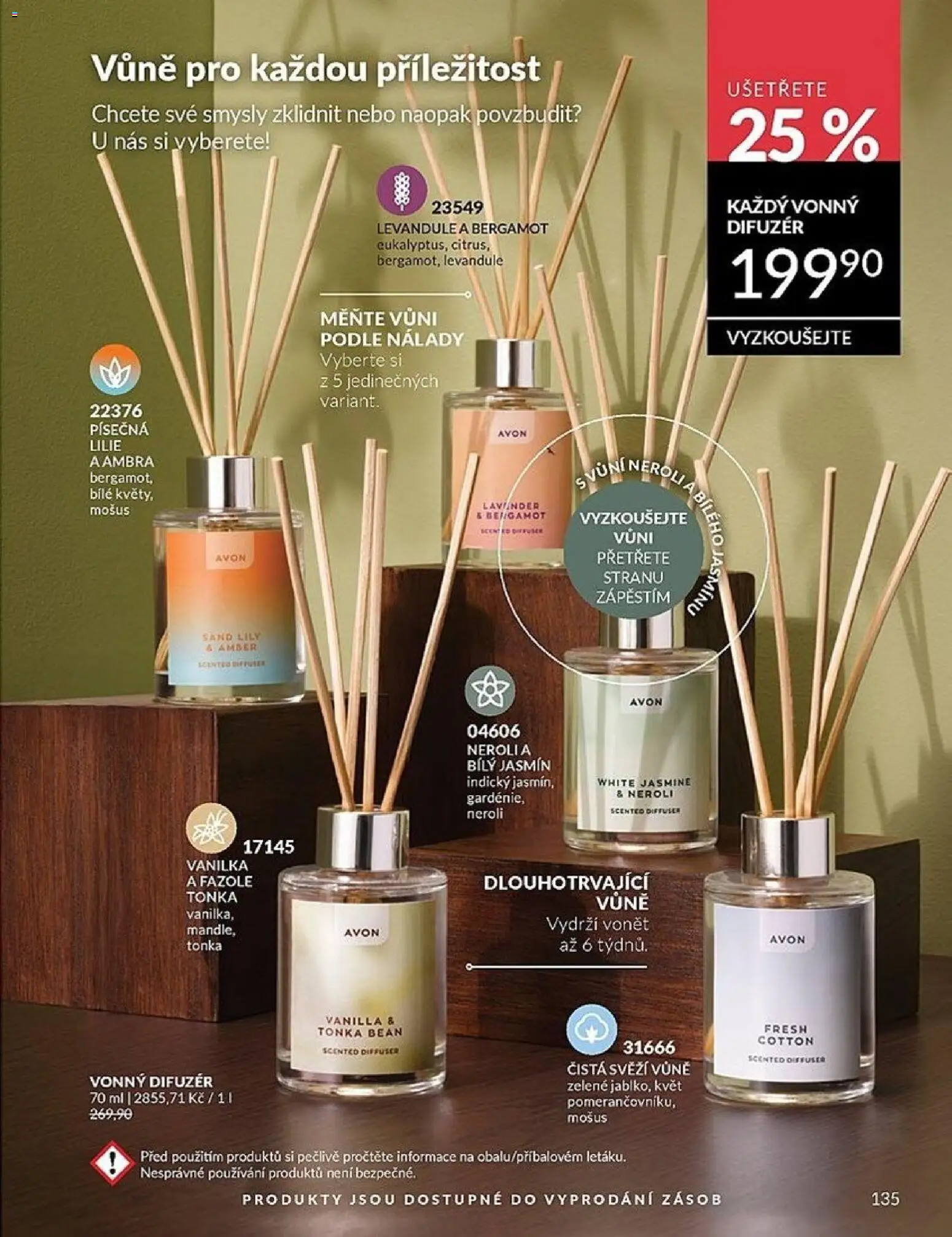 Avon katalog 3/2026 od 01.03.2026 | Strana: 135 | Produkty: Difuzér, Fazole