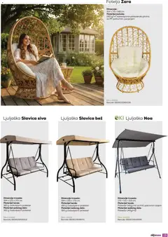 Tri O katalog Baštenski nameštaj - pregled Tri O kataloga - važi od 02.02.2026 | Strana: 21 | Proizvode: Fotelja, Ljuljaška