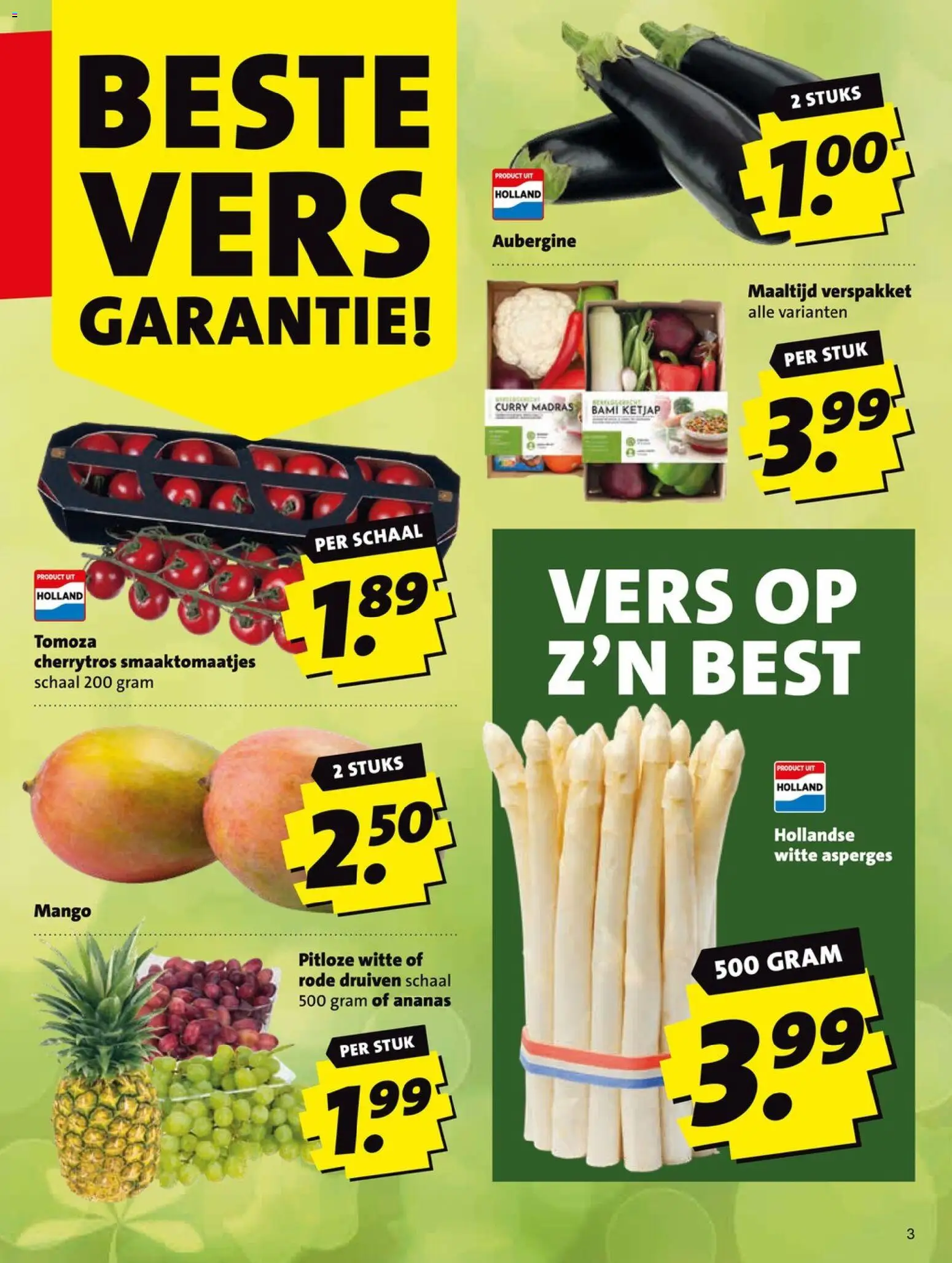 {H1} | Pagina: 3 | Producten: Ananas, Schaal, Antipasti, Mango