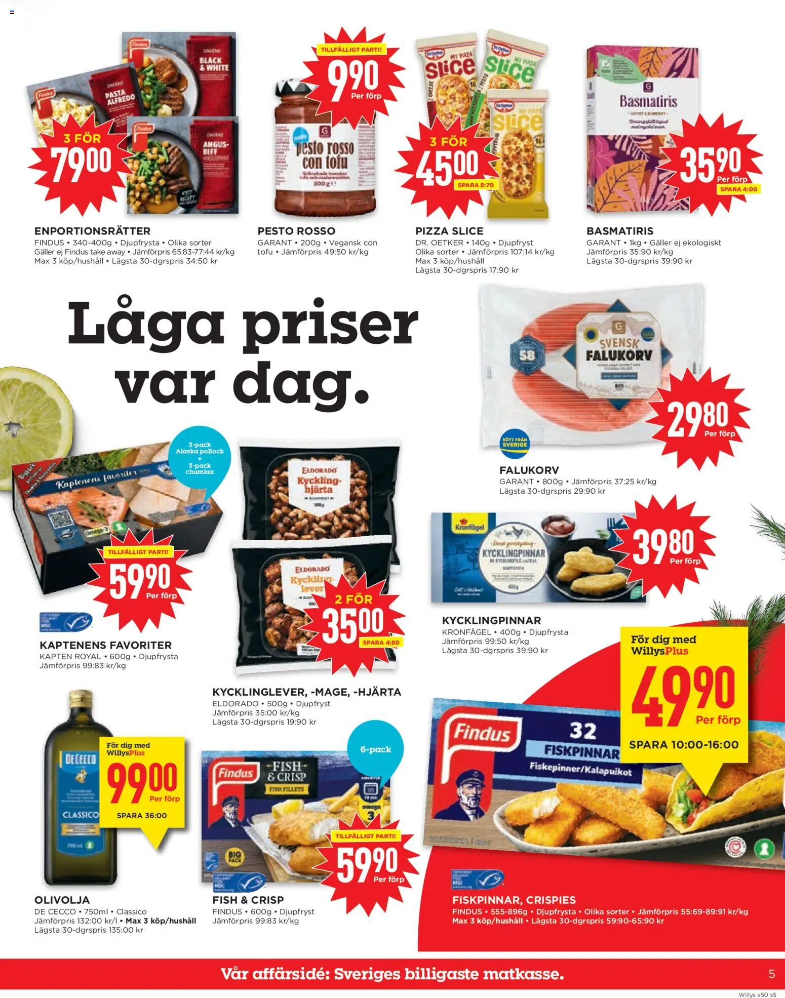 Willys reklamblad aktuell från 08.12.2025 | Sida: 5