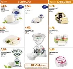 Anteprima del volantino Basko Formaggi catalogo valido a partire dal 07.10.2025 | Pagina: 3 | Prodotti: Mozzarella, Latte, Ricotta, Tomino