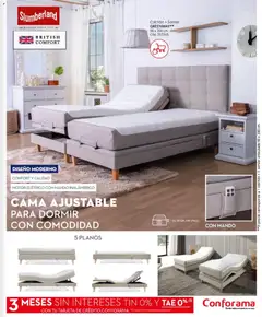 Vista previa Conforama - Guía de Descanso 2026 válido desde el 05.02.2026 | Página: 65 | Productos: Somier, Colchon, Cama
