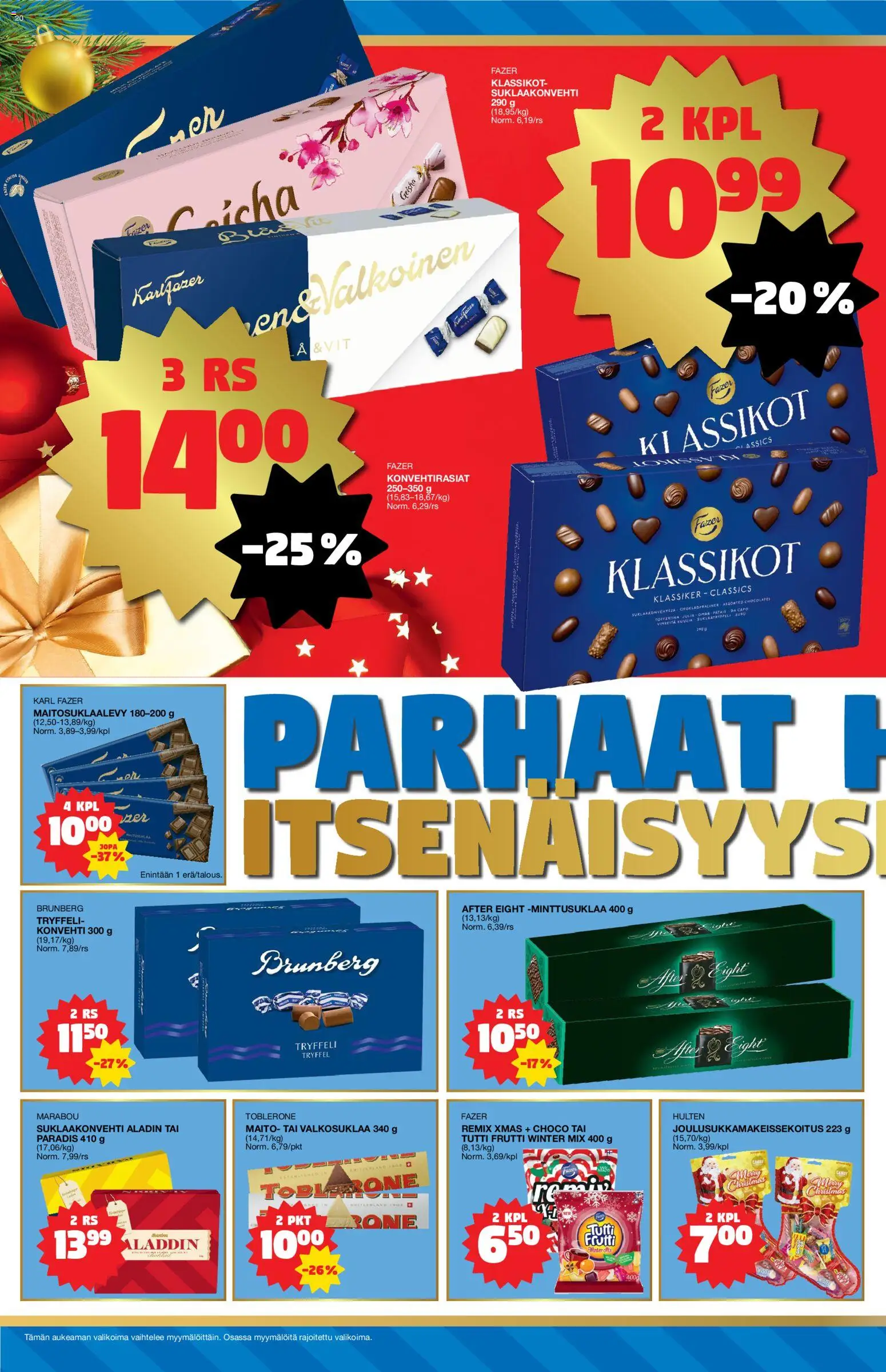 Tokmanni tarjoukset – voimassa 01.12.2025 alkaen | Sivu: 20