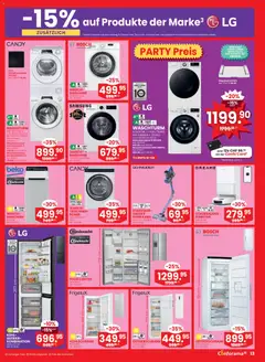 Conforama aktionen ab 11.03.2026 gültig | Seite: 13 | Produkte: Roboter, Top, Waschmaschine, Staubsauger