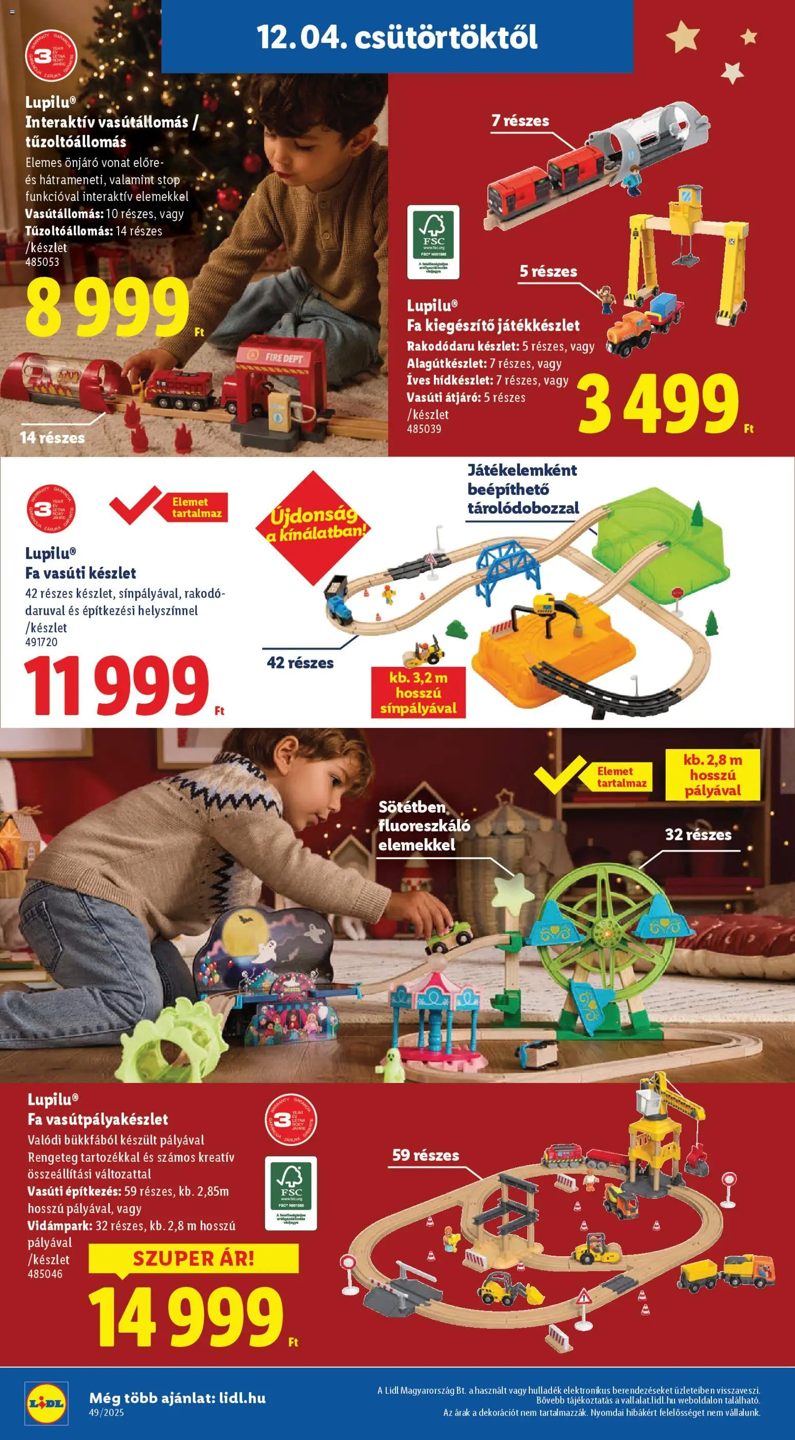 Lidl akciós ujság - amely érvényes a következő dátumtól: 04.12.2025 | Oldal: 4