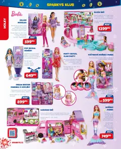 Náhled letáku Sparkys katalog Vánoce od 01.10.2025 | Strana: 48 | Produkty: Panenka, Bazén, Květiny, Baterie