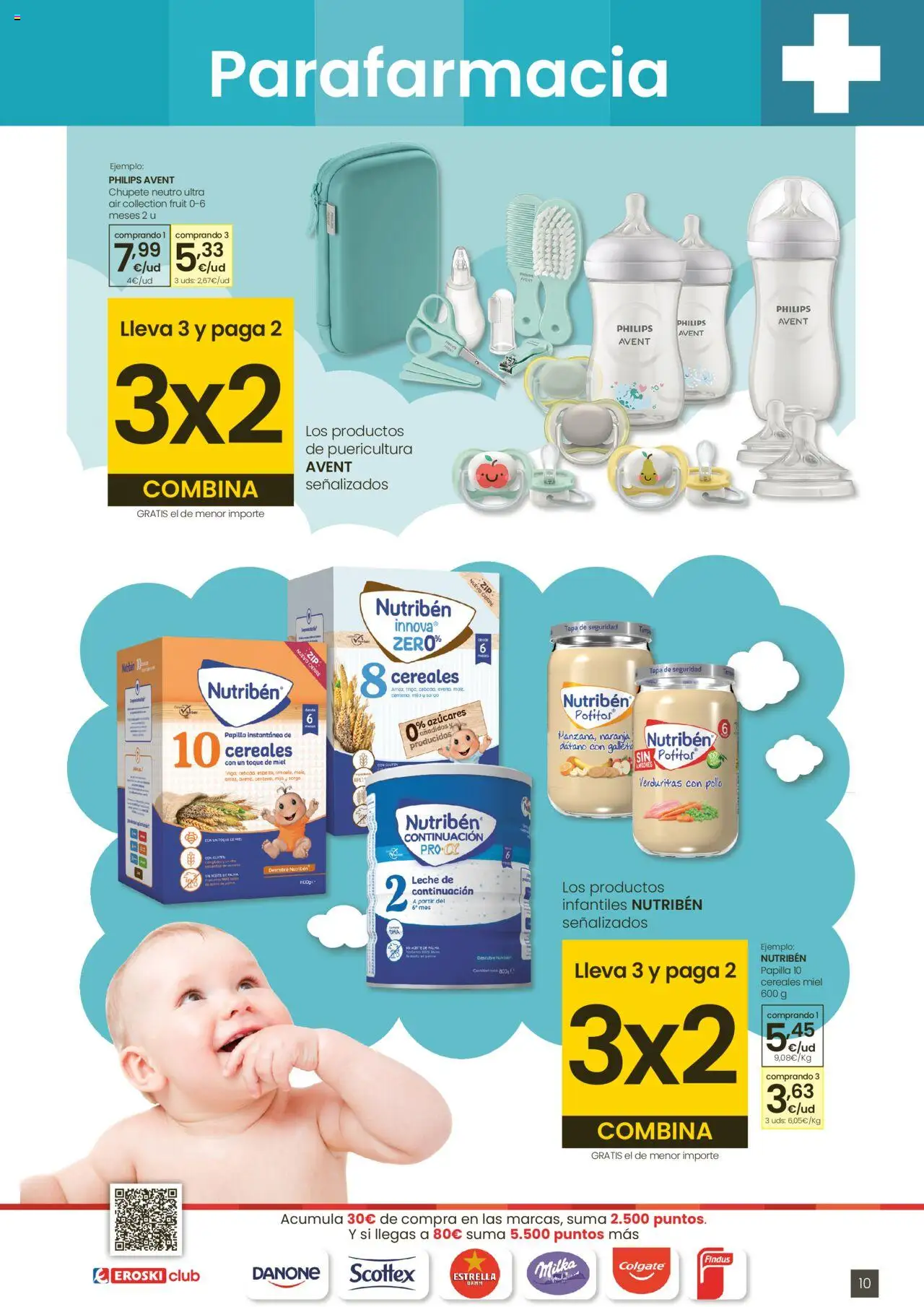 Eroski - Oh Qué peke │ válido desde el 02.10.2025 | Página: 10 | Productos: Ψηφιακή κάμερα, Leche, Cereales