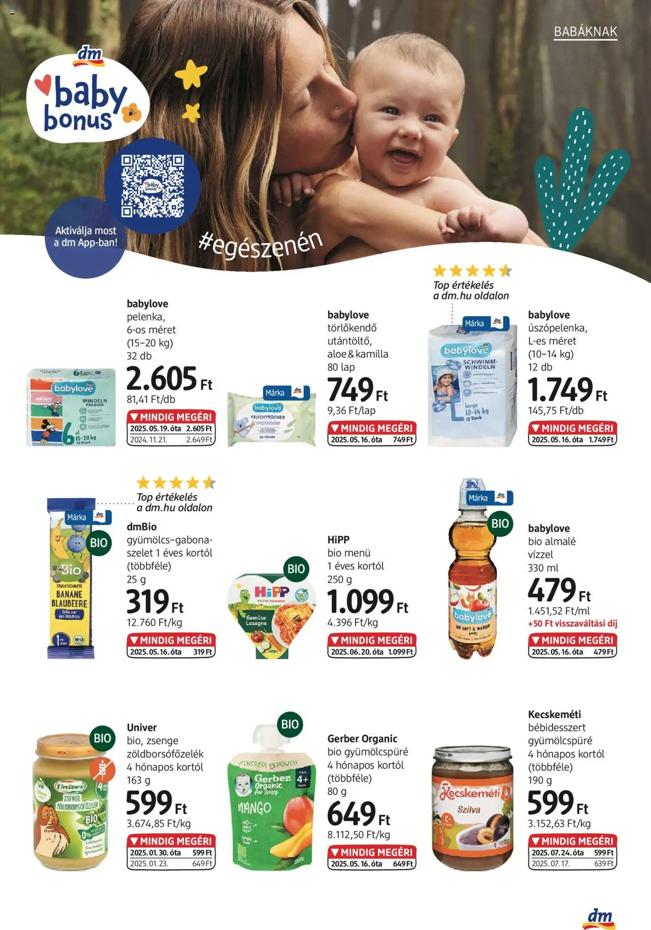 DM Drogerie Markt akciós ujság - amely érvényes a következő dátumtól: 14.08.2025 | Oldal: 23 | Termékek: Törlőkendő, Szilva, Almalé, Mangó
