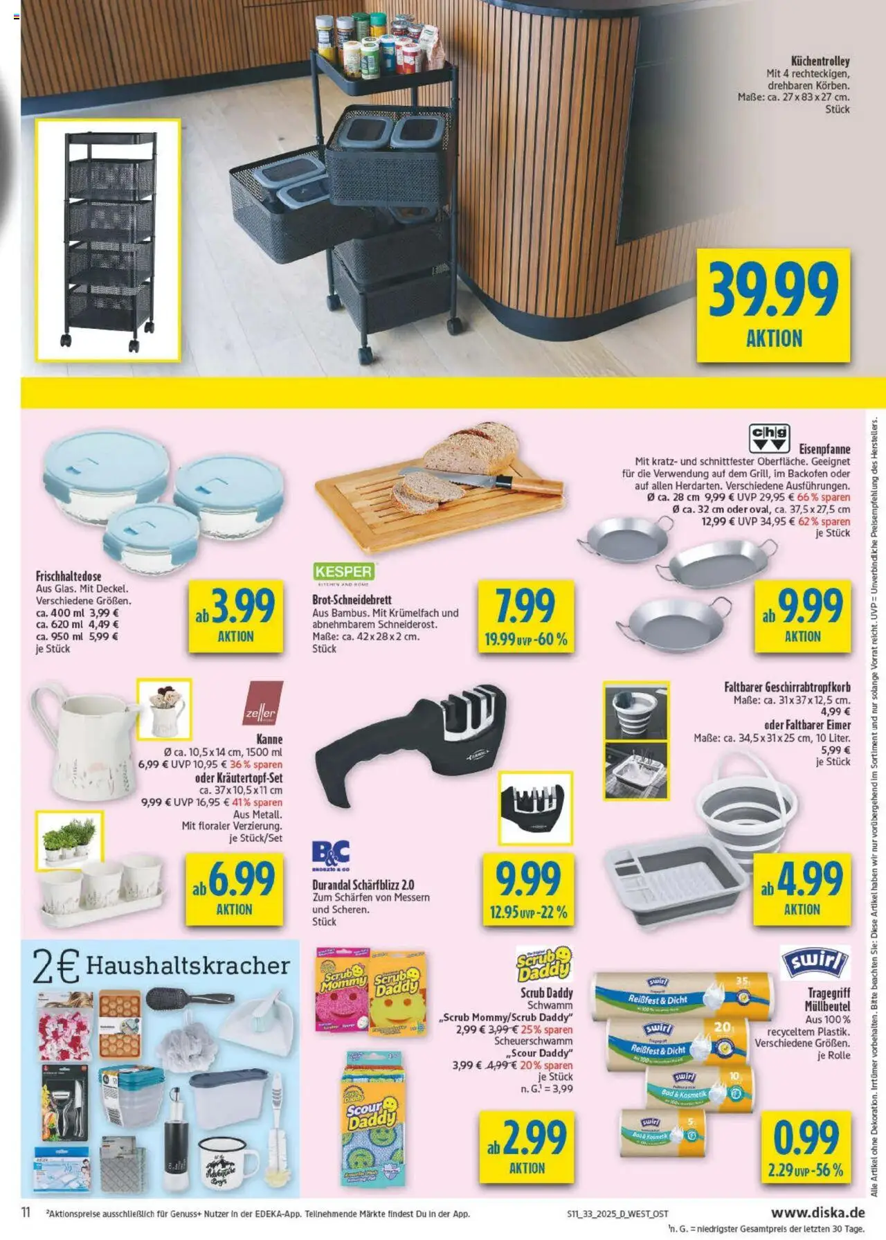 Diska Prospekt 	 - gültig ab dem 11.08.2025 | Seite: 11 | Produkte: Bad, Backofen