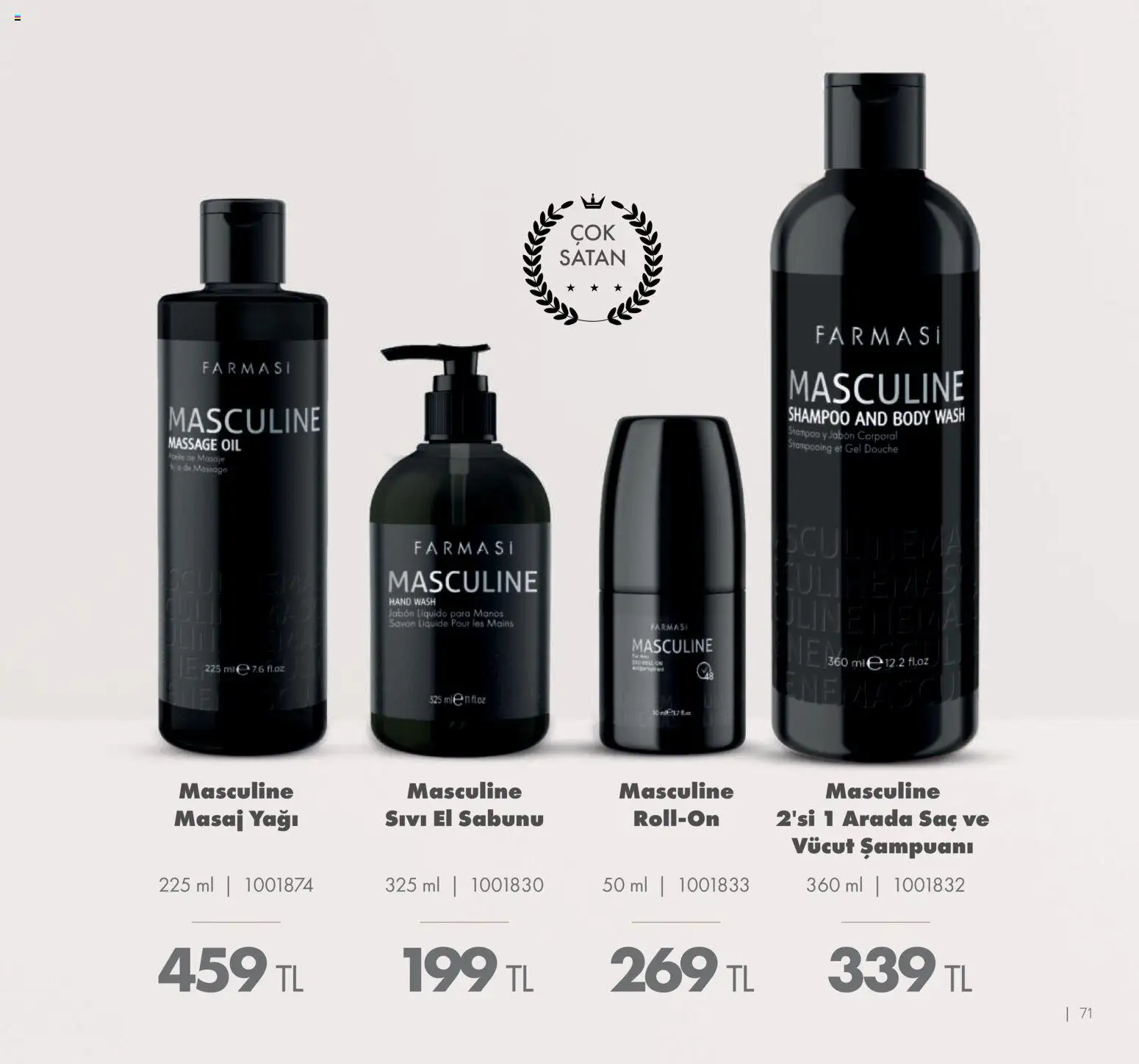 Farmasi Katalog - 01.01.2026 tarihinden itibaren geçerlidir | Sayfa: 71