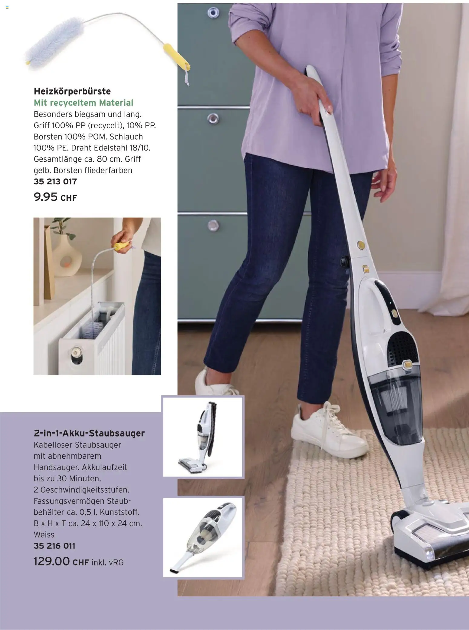 Tchibo Aktionen Mehr Farbe, mehr Frische – gültig ab 20.01.2026 | Seite: 12 | Produkte: Staubsauger