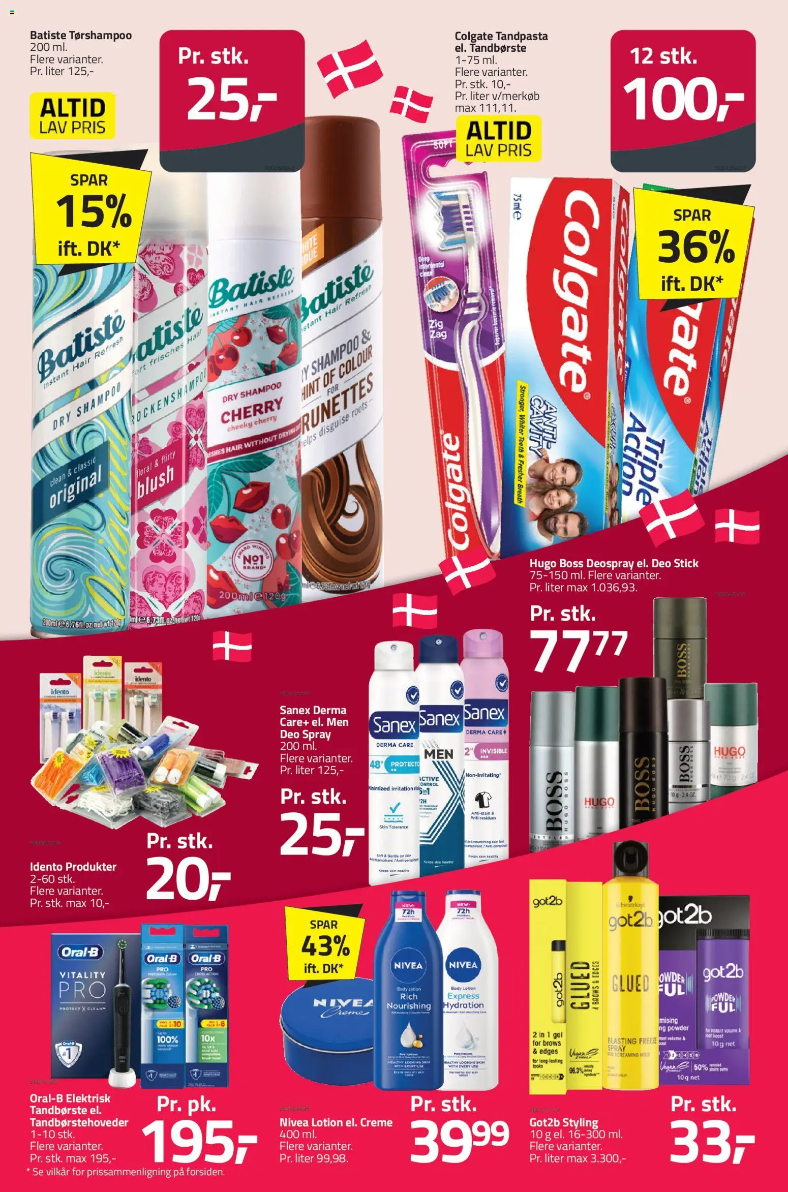 Fleggaard tilbudsavis – gyldig fra 18.02.2026 | Side: 51 | Produkter: Shampoo, Tandbørste, Elektrisk Tandbørste, Cherry