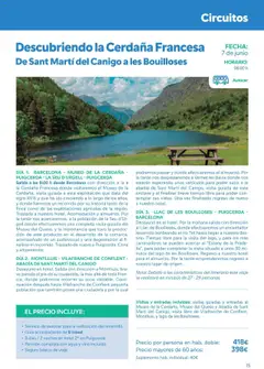 B the travel brand Viatges i Excursions │ válido desde el 01.05.2025 | Página: 15 | Productos: Queso, Vino