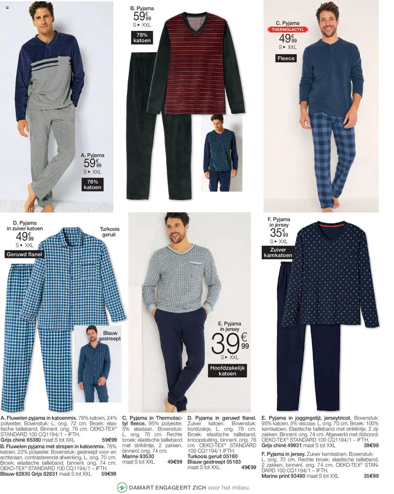 {H1} | Pagina: 68 | Producten: Turkoois, Broek, Pyjama