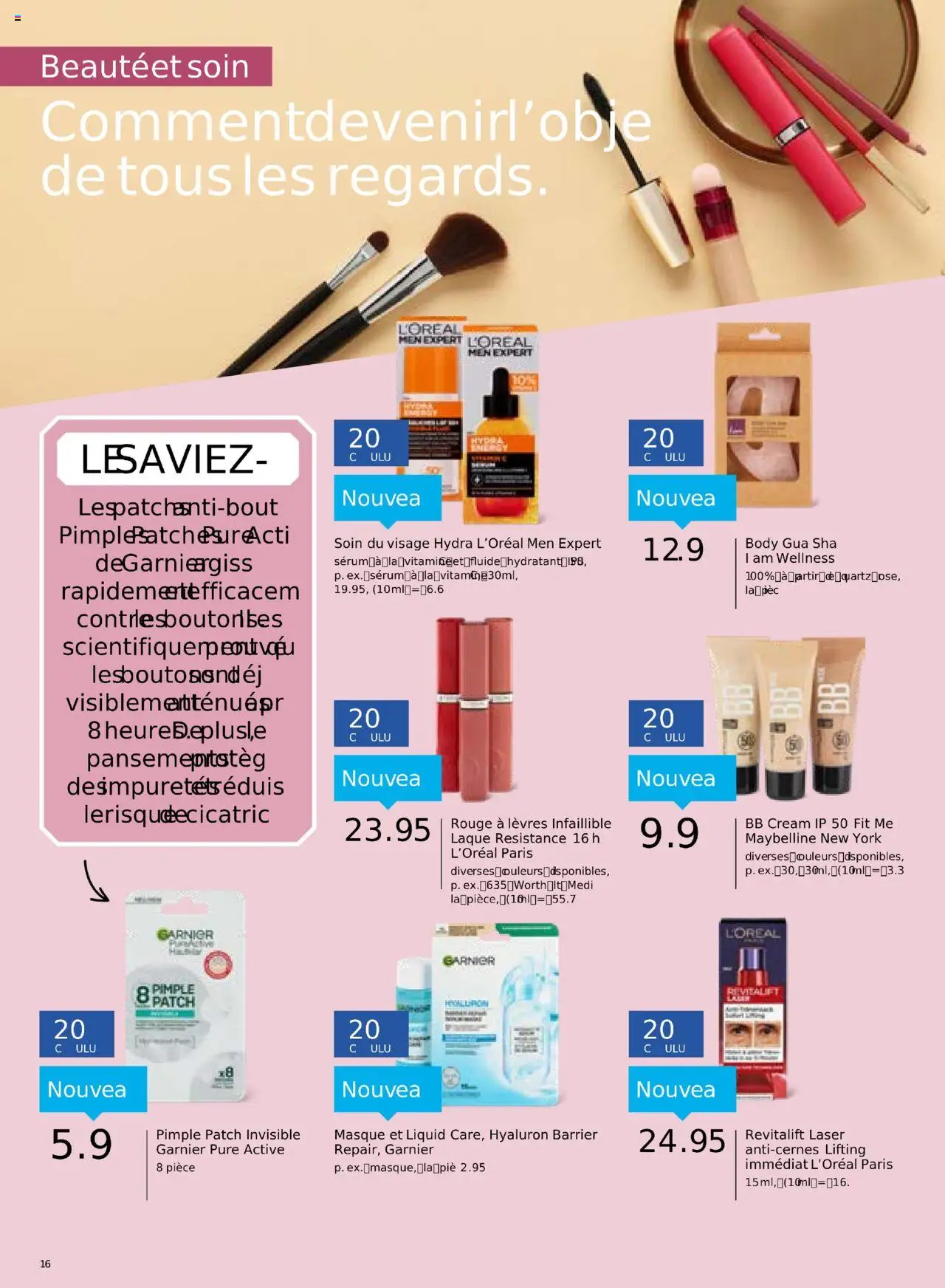 Migros Aktionen FR – gültig ab 14.10.2025 | Seite: 16 | Produkte: Serum, Bb cream, Rouge