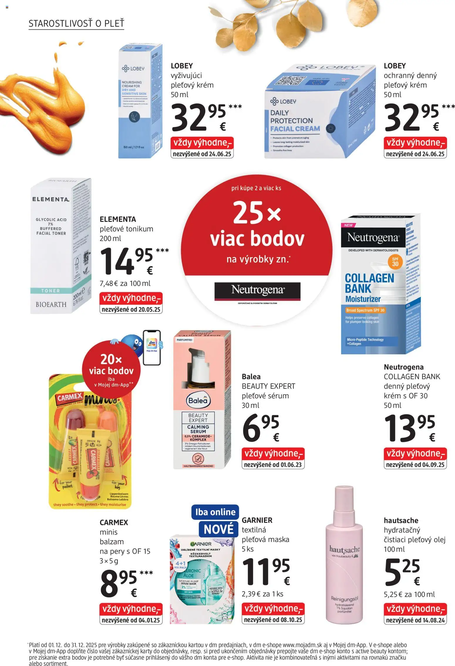 Nové dm drogerie akcie – leták je platný od 01.12.2025 | Strana: 8