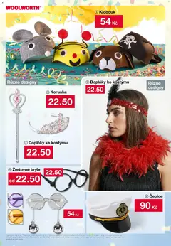 Náhled letáku Woolworth leták - Plzeň od 06.02.2026 | Strana: 22 | Produkty: Klobouk, Čepice, Brýle, Cd