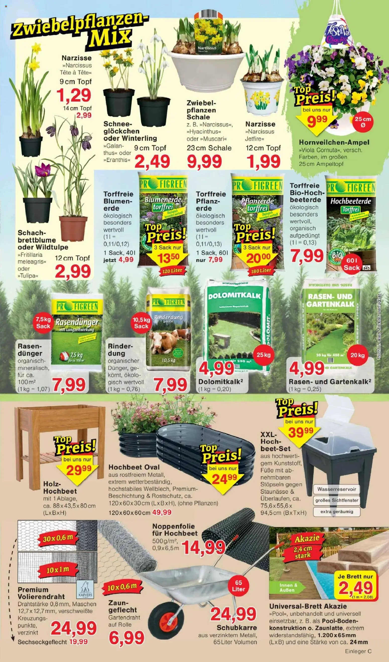 Jawoll Prospekt – gültig ab 02.03.2026 | Seite: 7 | Produkte: Top, Hochbeet, Pflanzerde, Blumen