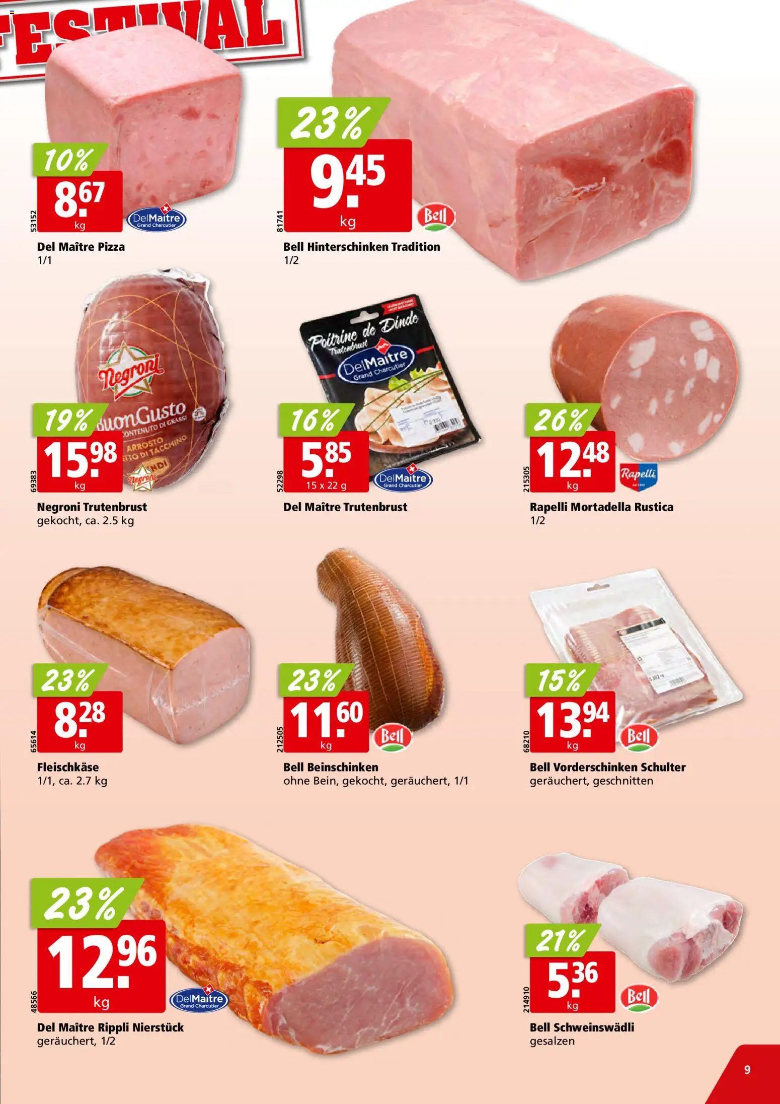 Aligro Aktionen – gültig ab 23.02.2026 | Seite: 9 | Produkte: Pizza