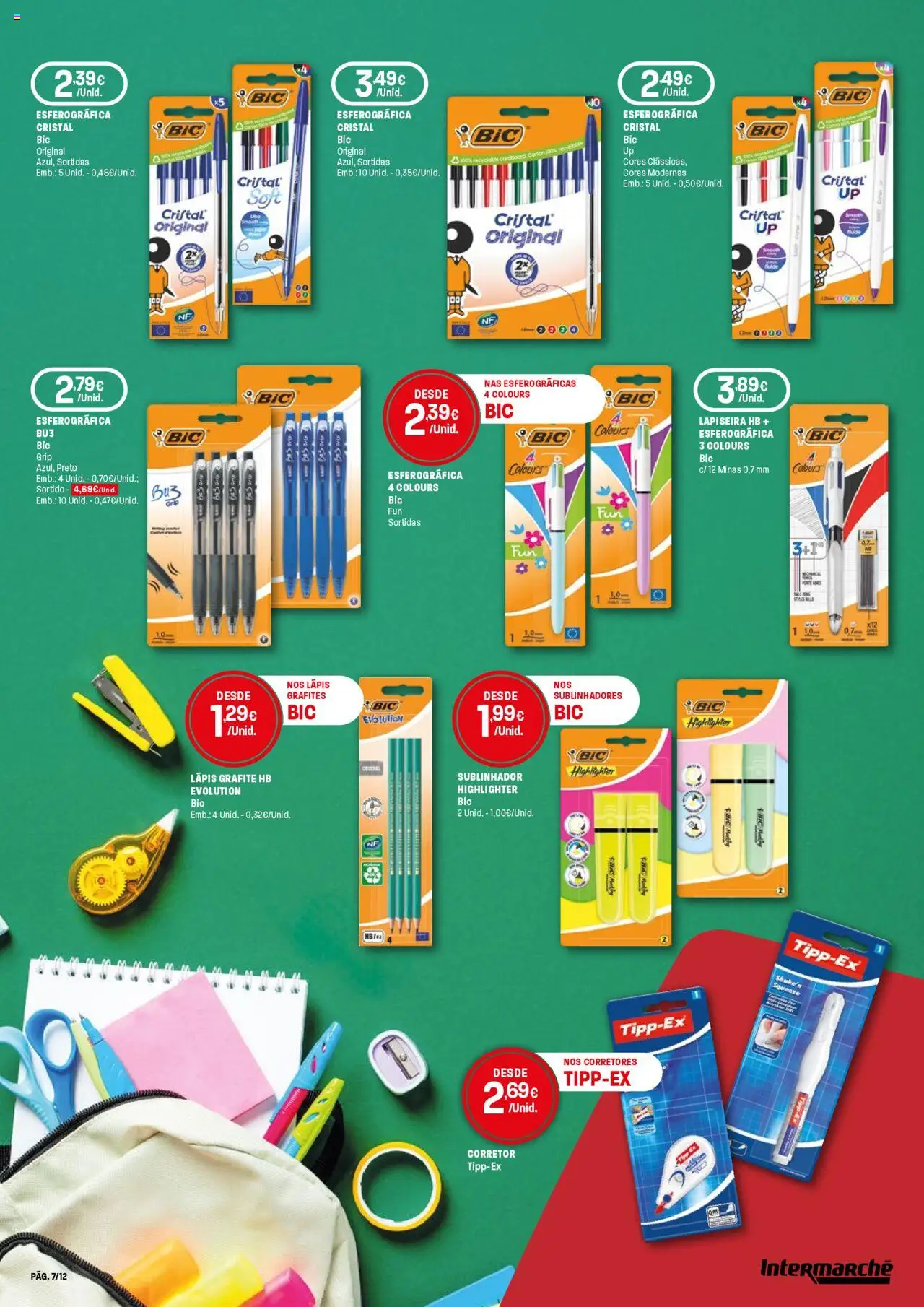 Intermarché folheto │ válido de 21.08.2025 | Página: 7 | Produtos: Corretor