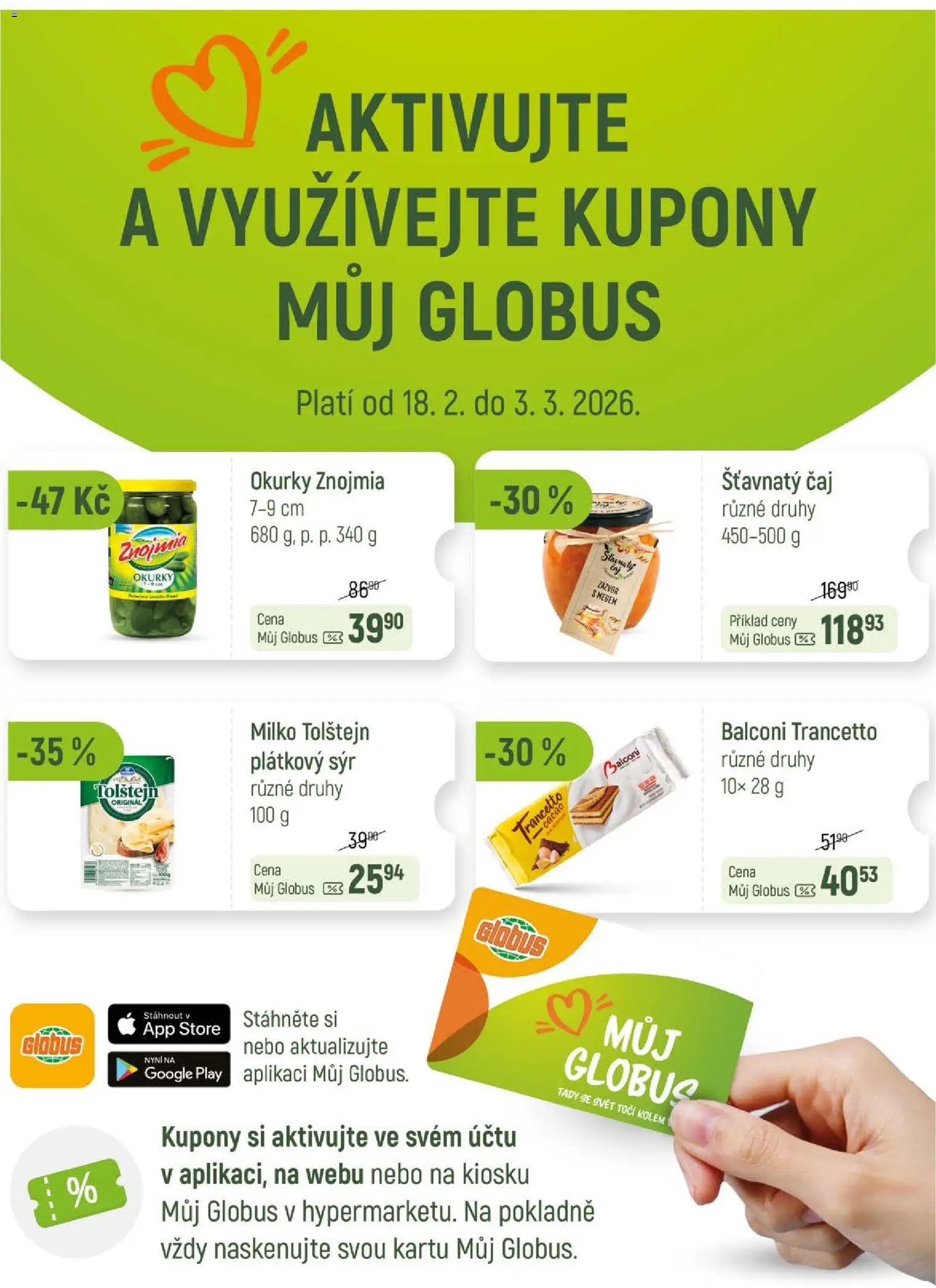 Globus leták - Liberec od 25.02.2026 | Strana: 33 | Produkty: Globus, Sýr, Plátkový sýr, Čaj