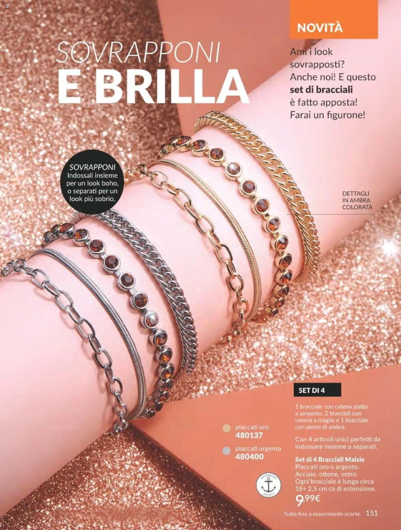 Volantino Avon del 01.10.2025 | Pagina: 151 | Prodotti: Bracciale