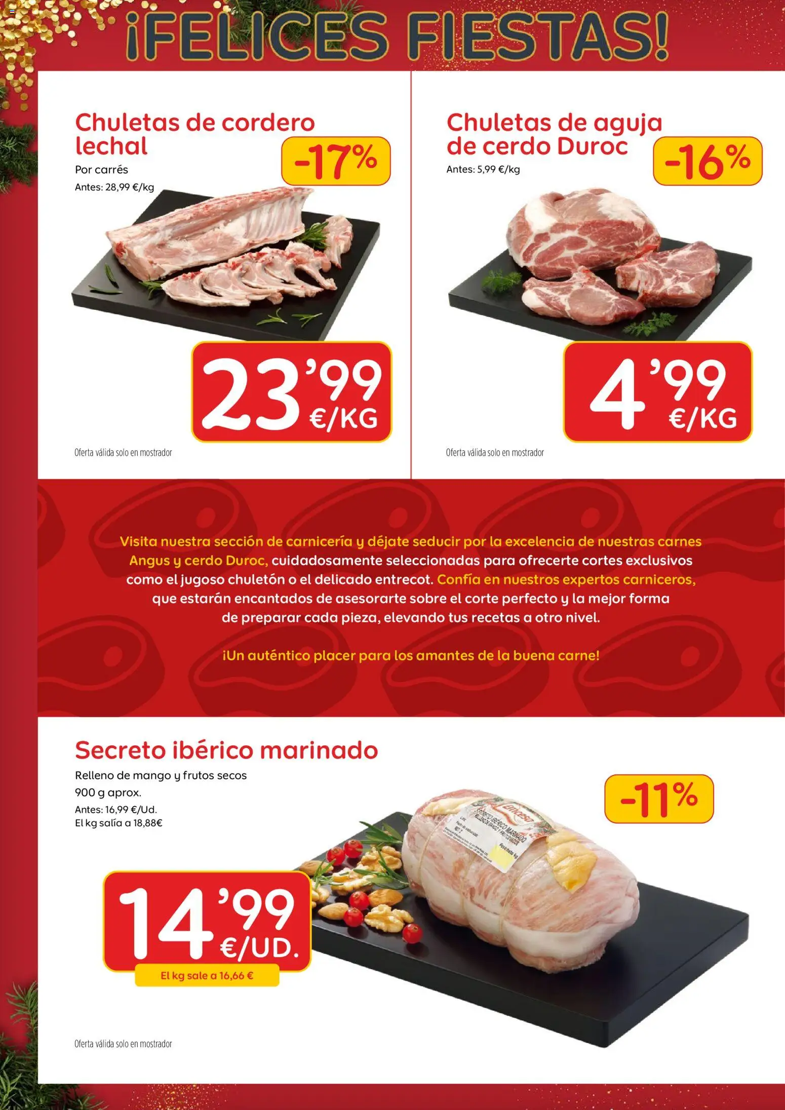 AhorraMas folleto │ válido desde el 11.12.2025 | Página: 4 | Productos: Chuletas de cordero, Peso, Ρούτερ, Φίλτρο καφέ