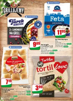Pogląd oferty "Ser Feta Olympus, Ser Feta Olympus 250 g" - ważna od 08.04.2026 | Strona: 19 | Produkty: Grill, Tortilla, Camembert, Ser feta