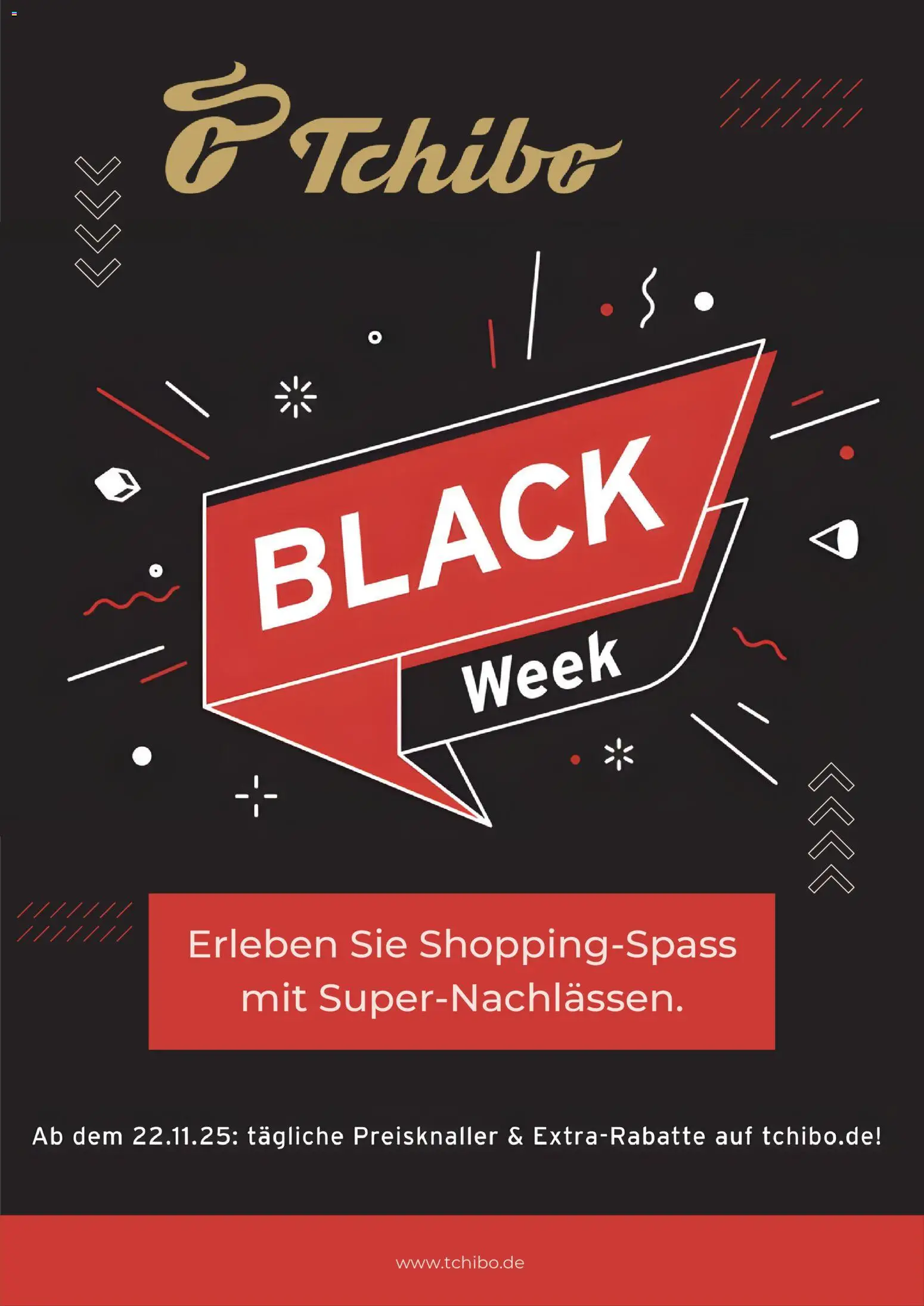 Tchibo - Black Friday - Ankündigung – gültig ab 14.11.2025 | Seite: 1