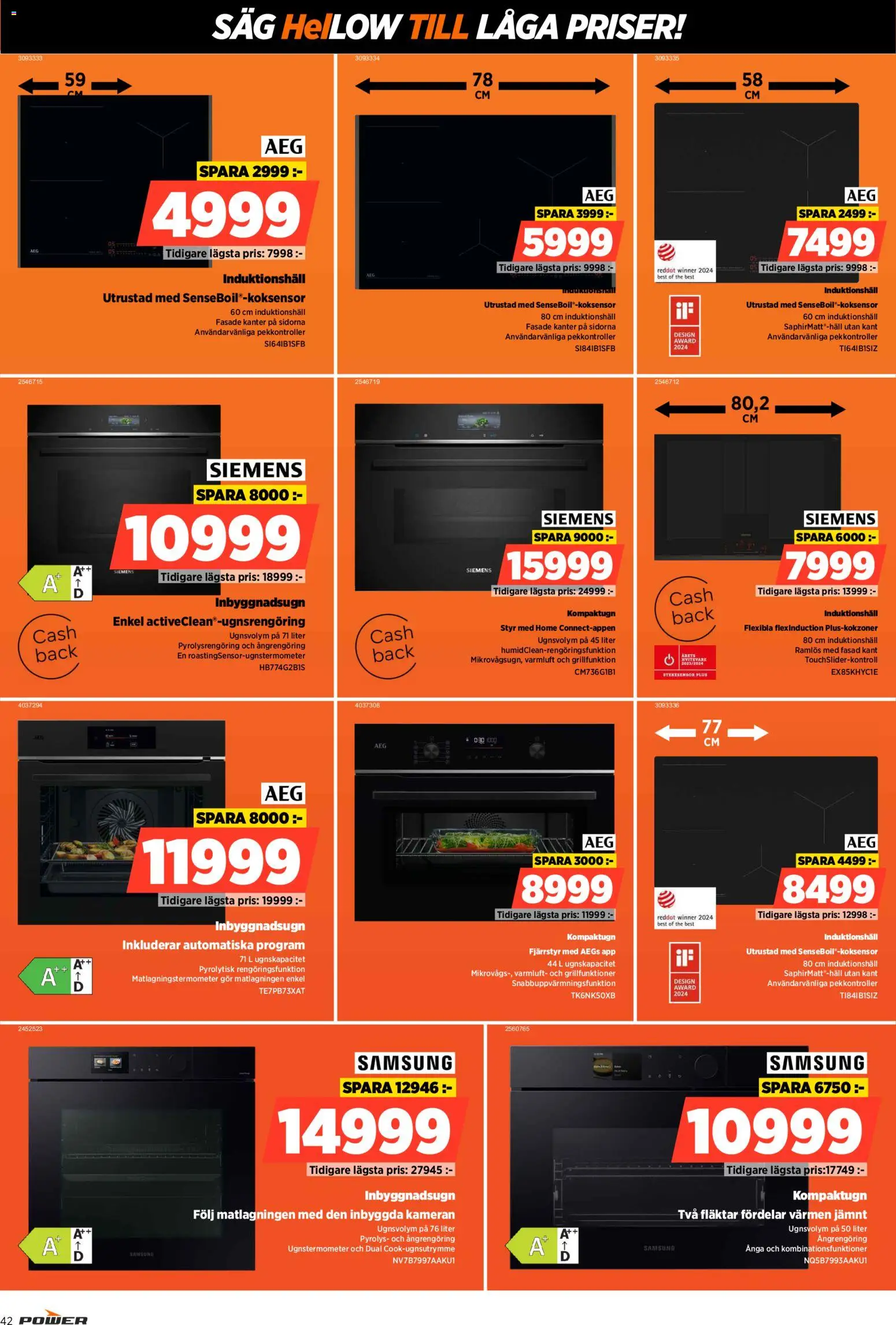 Power reklamblad aktuell från 24.11.2025 | Sida: 42 | Produkter: Såg