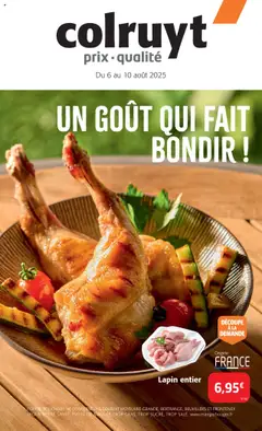 Colruyt - Prévisualisation de Colruyt Un goût qui fait bondir ! valide à partir de 05.08.2025