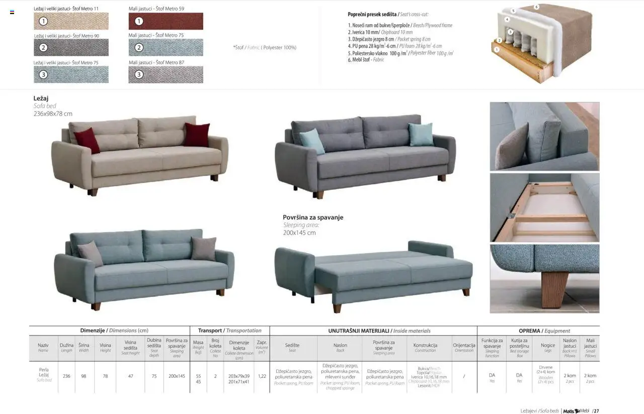 Matis katalog - važi od 20.09.2024 | Strana: 29 | Proizvode: Sofa, Kutija