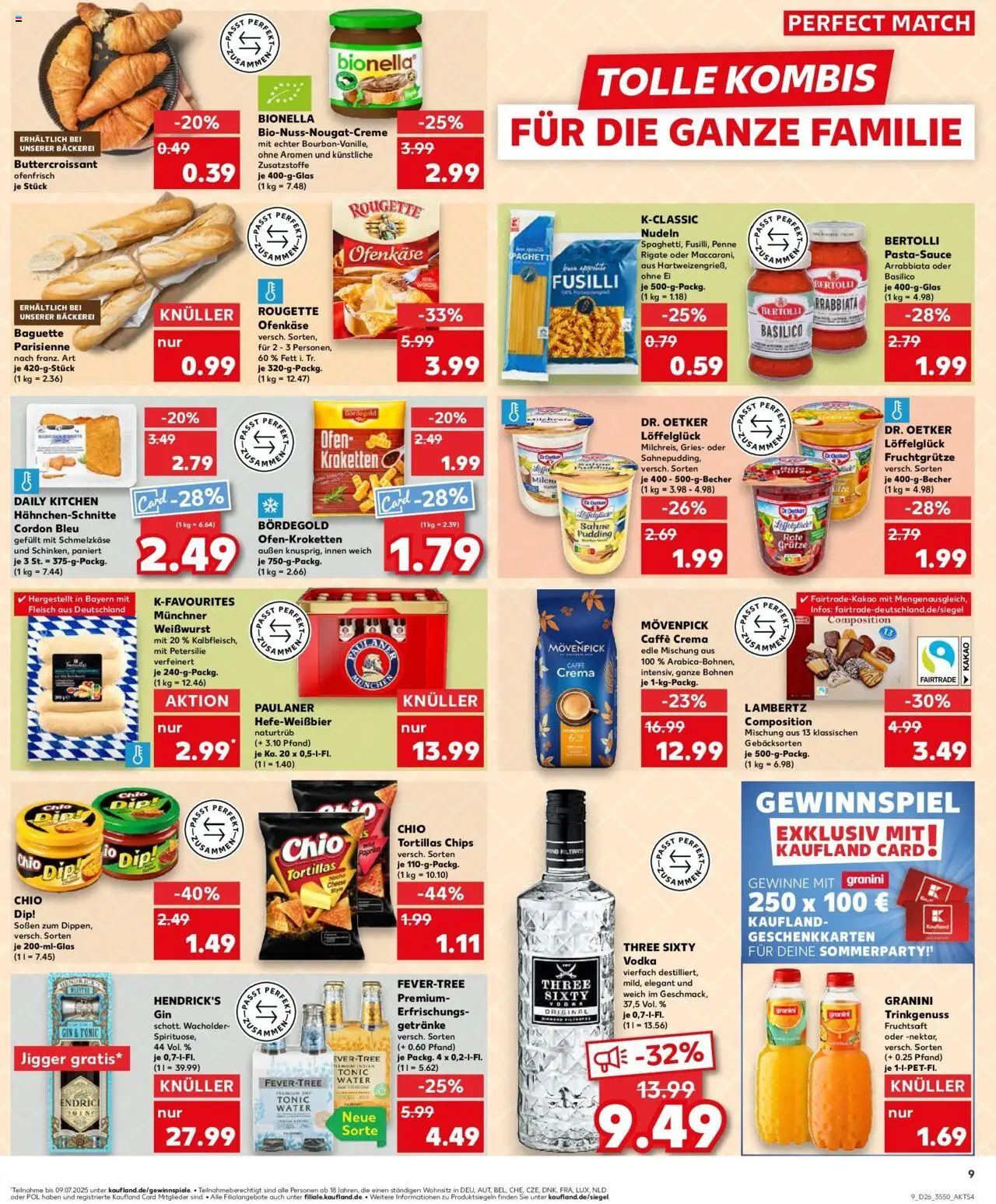 Kaufland prospekt Schwedt	 - gültig ab dem 29.06.2025 | Seite: 20 | Produkte: Ofen, Baguette, Pudding, Chips