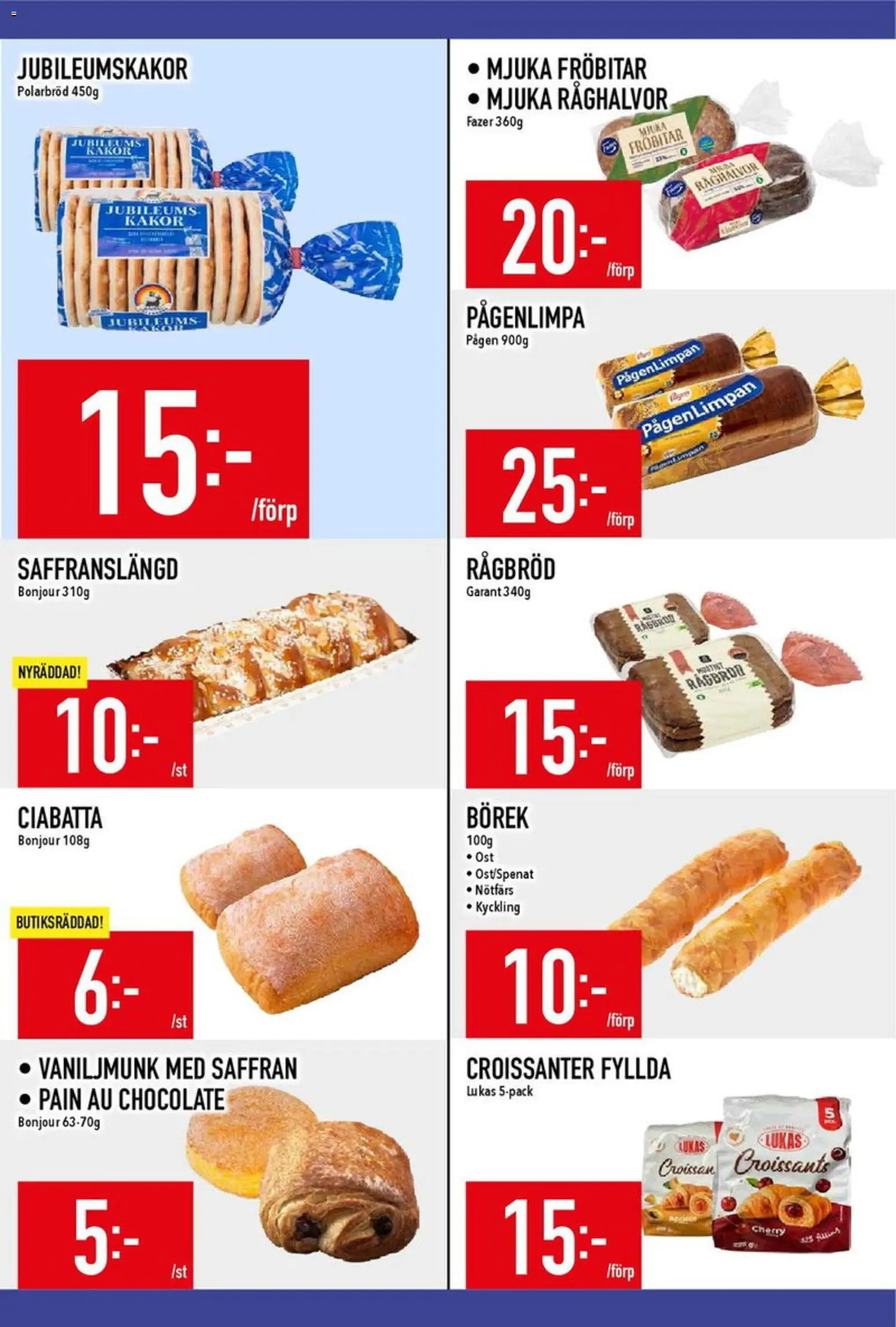 Matdax reklamblad aktuell från 09.03.2026 | Sida: 8 | Produkter: Nötfärs, Saffran, Ost