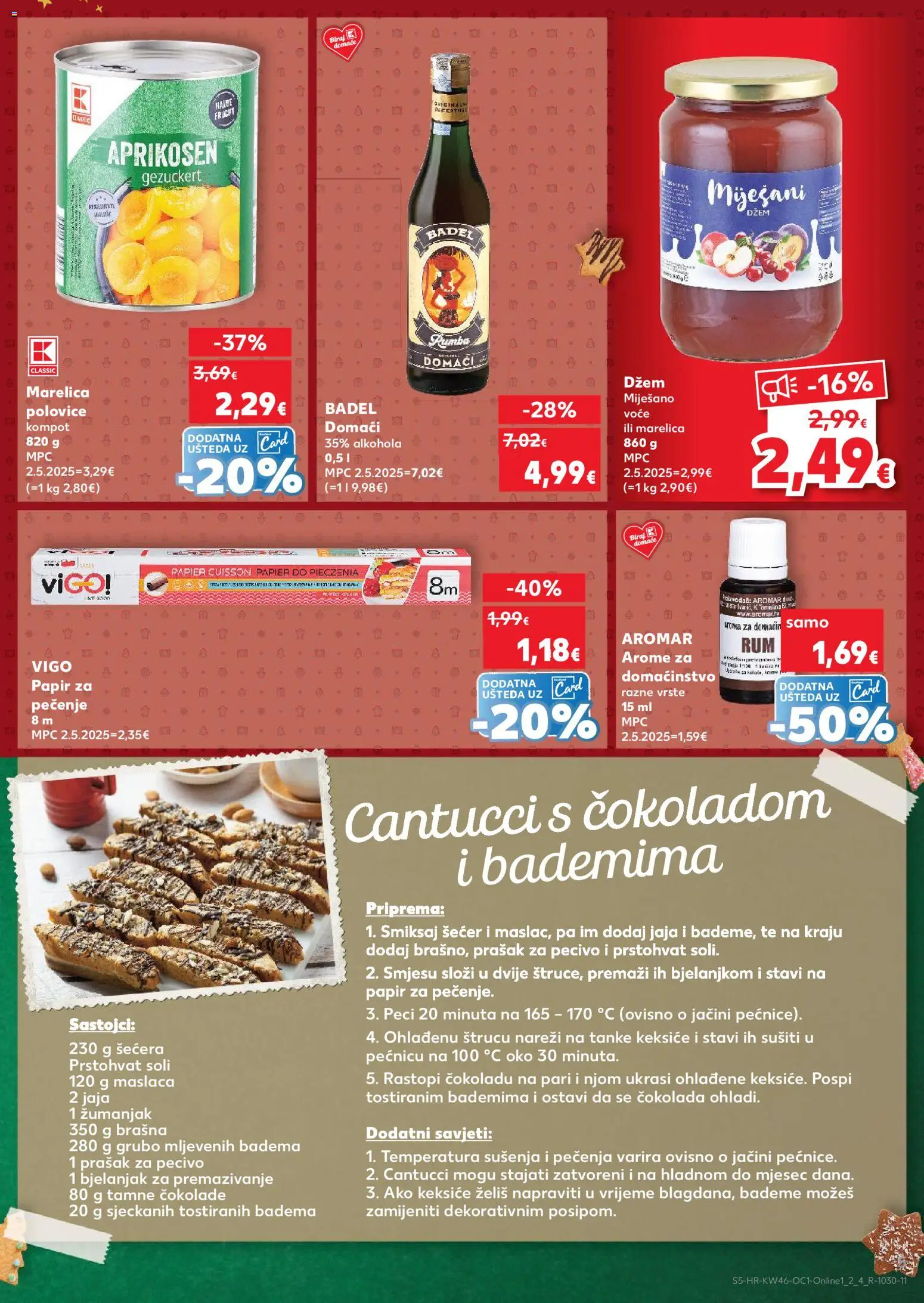 Kaufland katalog | vrijedi od 12.11.2025 | Stranica: 5 | Proizvodi: Čokolada, Voće, Šećer, Kompot