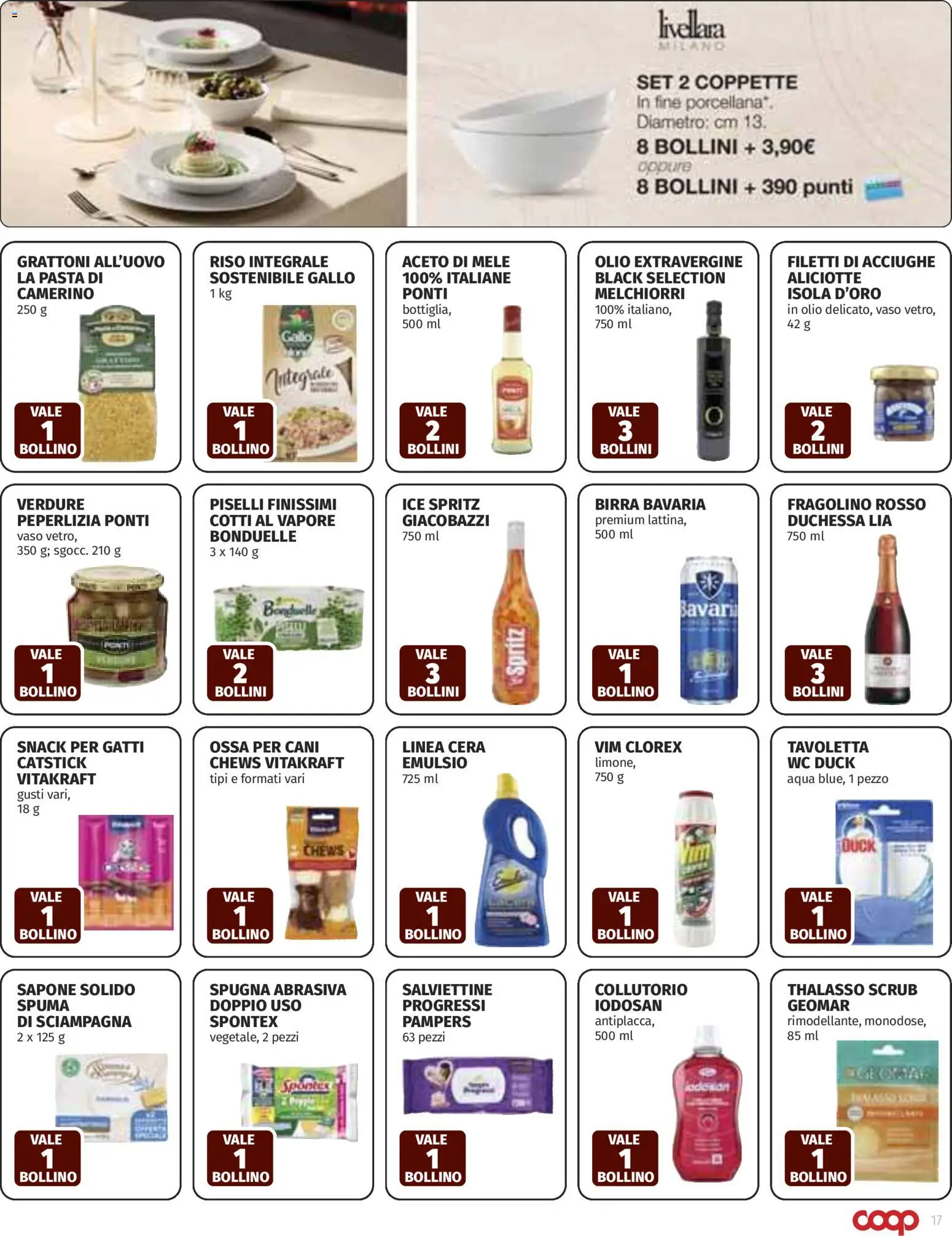 Volantino COOP del 19.02.2026 | Pagina: 17 | Prodotti: Mele, Verdure, Olio, Acciughe