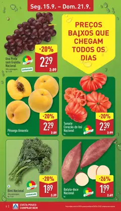 Aldi folheto │ válido de 15.09.2025 | Página: 2 | Produtos: Tomate