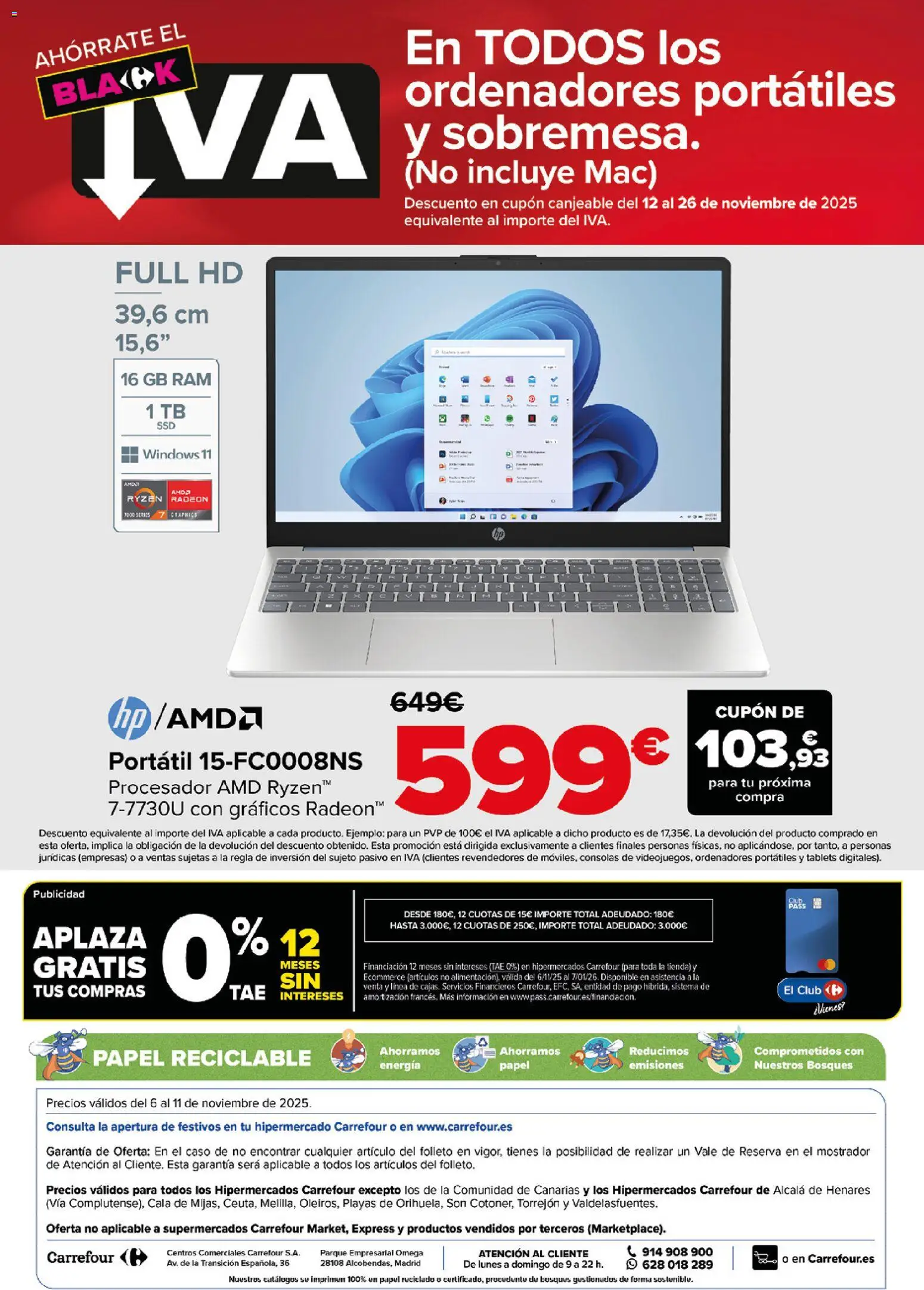 Carrefour Black Friday │ válido desde el 06.11.2025 | Página: 17 | Productos: Mac