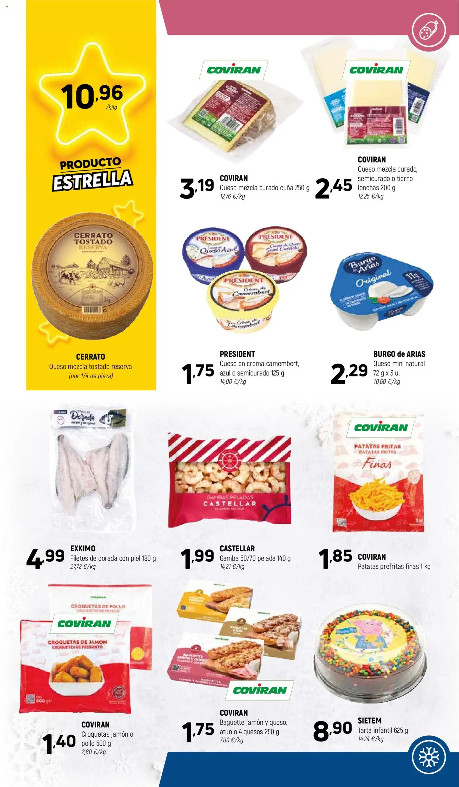 Coviran - Zaragoza │ válido desde el 24.02.2026 | Página: 5 | Productos: Queso, Jamón, Croquetas, Cuna