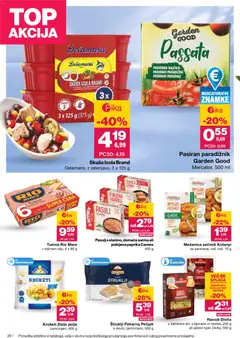 Mercator katalog akcije – veljaven od 12.03.2026 | Stran: 28 | Izdelki: Štruklji, Paprika, Njoki, Paradiznik