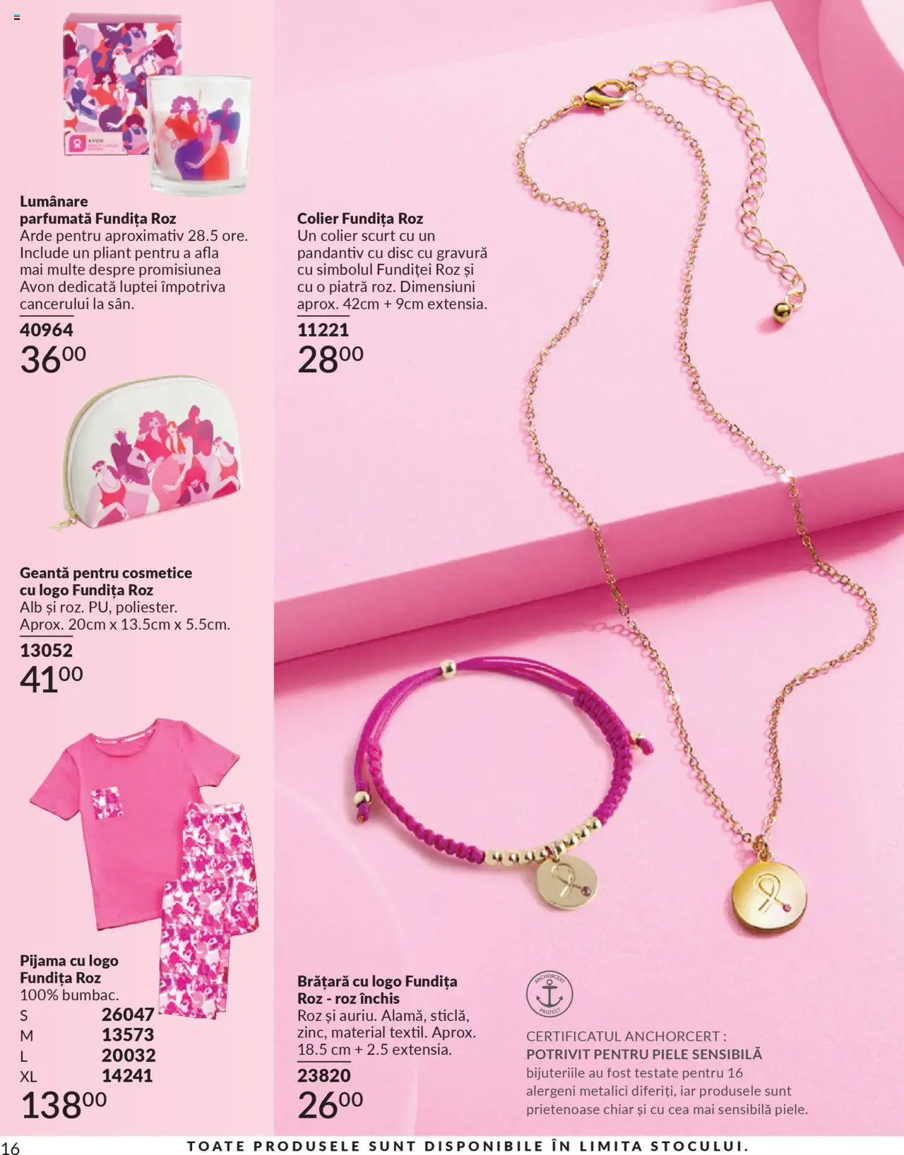 Noul catalog Avon – valabil de la 01.10.2025 | Pagină: 18 | Produse: Disc, Geantă, Brățară, Lumânare