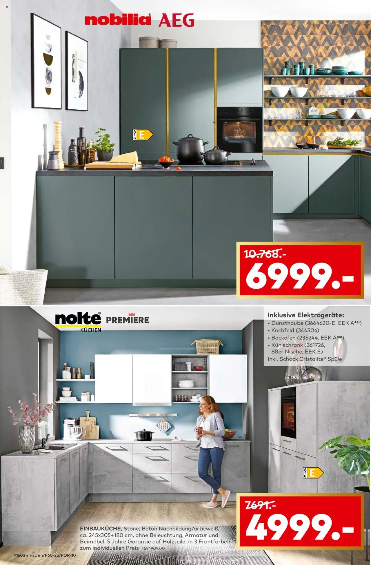 Porta! 60 Küchentester gesucht - Belgien – gültig ab 12.10.2025 | Seite: 4 | Produkte: AEG, Kühlschrank, Kochfeld, Armatur