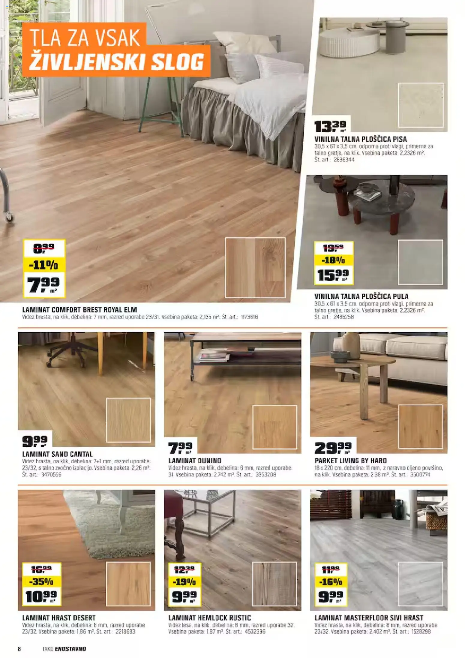 Novi OBI katalog ponudbe – veljaven od 01.11.2025 | Stran: 8