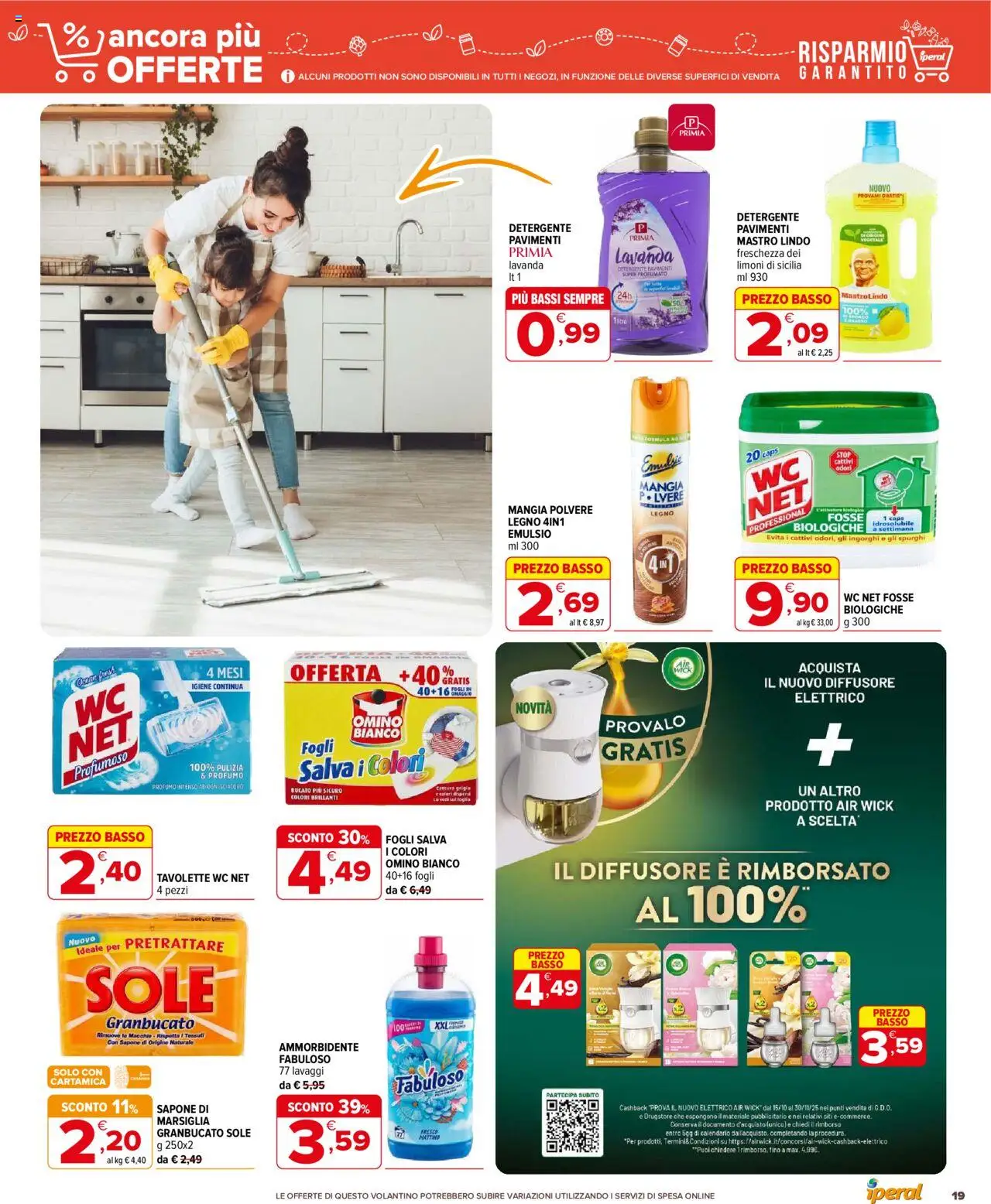 Volantino Iperal del 15.10.2025 | Pagina: 19 | Prodotti: Sapone, Ammorbidente, Detergente, Lavanda
