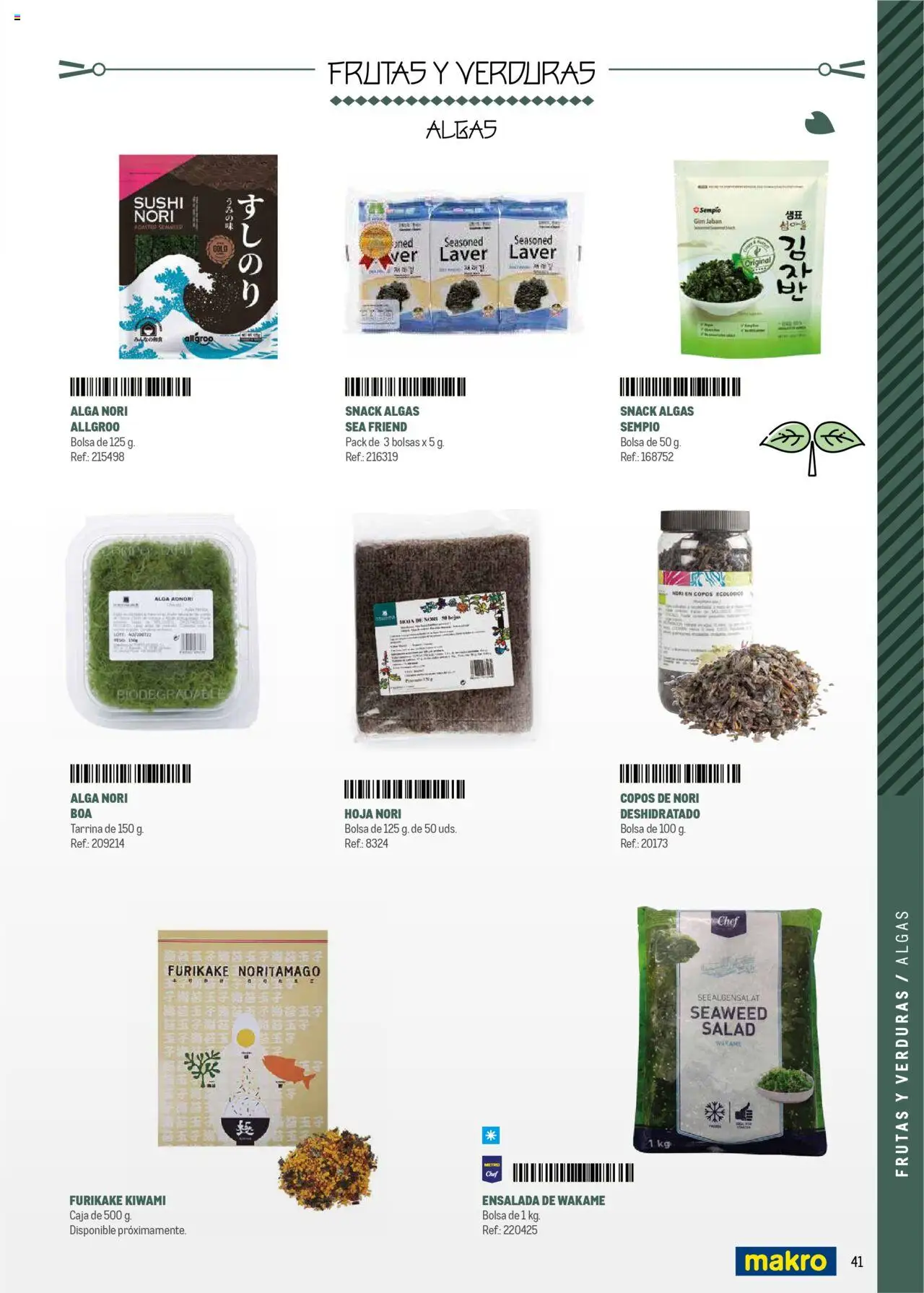 Makro - Cocina fusión asiática Canarias │ válido desde el 04.06.2025 | Página: 41 | Productos: Ensalada, Bolsa, Σιδερώστρα, Caja